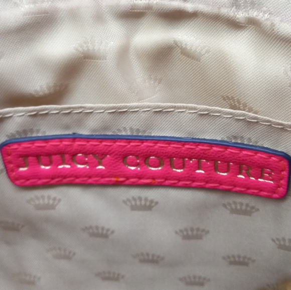 JUICY COUTURE Florescent Pink/Gold Shoulder Bag - Picture 7 of 9